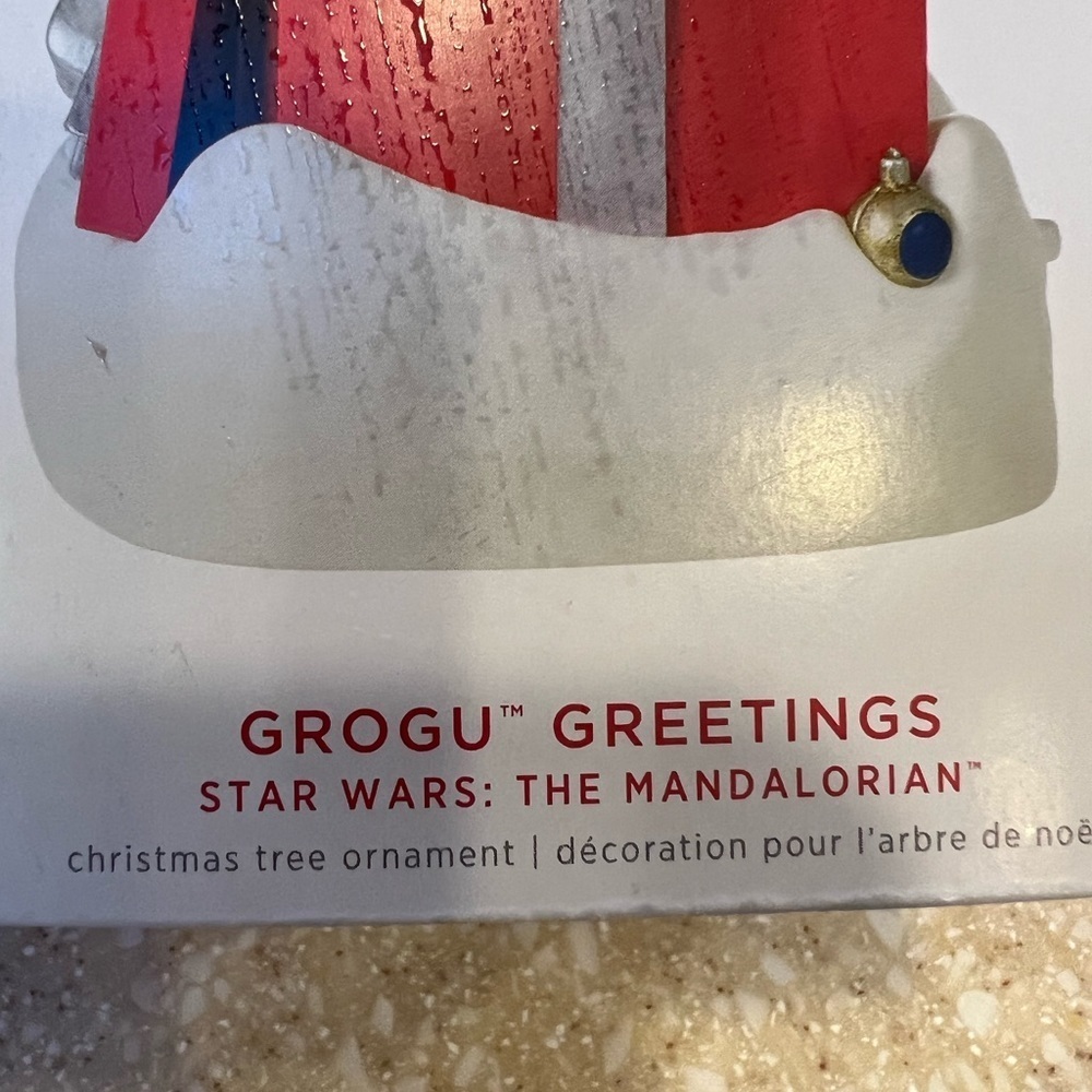 Disney Star Wars 2022 Mandalorian Gogru Greetings Hallmark Ornaments BRAND NEW - Picture 7 of 8